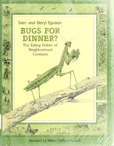 Cover of Bugs for Dinner? by Sam Epstein