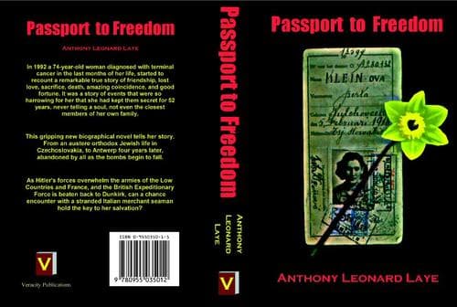 Cover of Passport to freedom by Anthony Leonard Laye