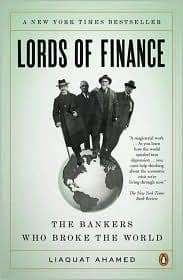 Cover of Lords of finance by Liaquat Ahamed