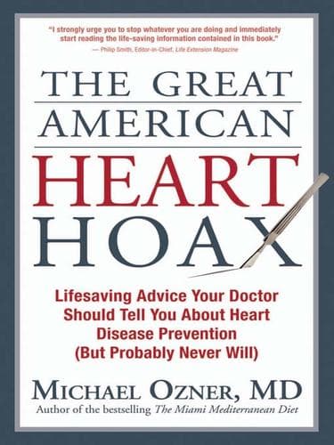 Cover of The great American heart hoax by Michael D. Ozner