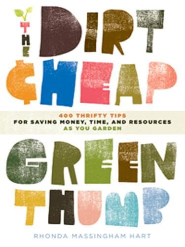 Cover of The dirt-cheap green thumb by Rhonda Massingham