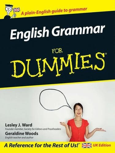 Cover of English grammar for dummies by Lesley J. Ward