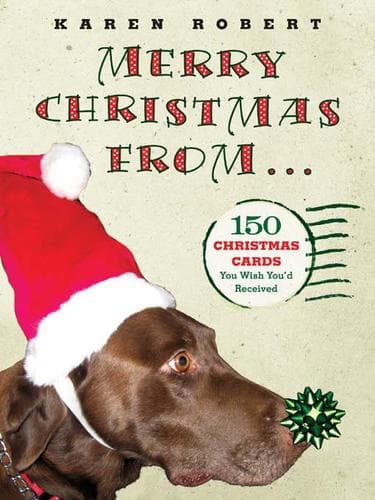 Cover of Merry Christmas from-- by Karen Robert