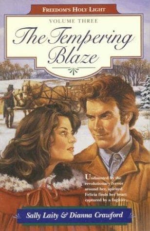 Cover of The tempering blaze by Sally Laity