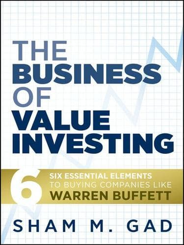 Cover of The business of value investing by Sham Gad