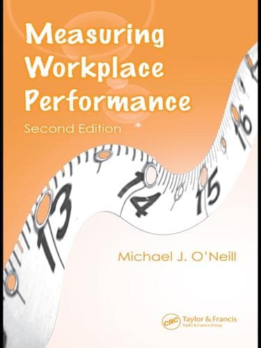 Cover of Measuring workplace performance by Michael J. O'Neill