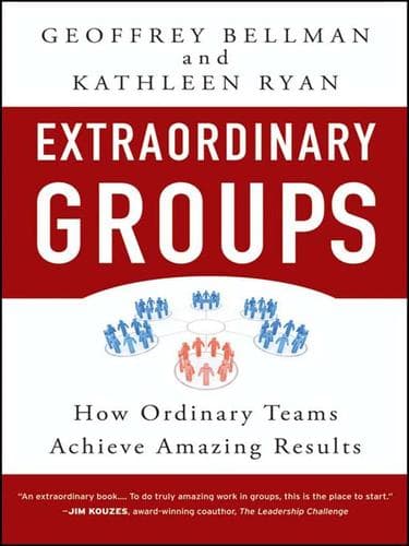 Cover of Extraordinary groups by Geoffrey M. Bellman