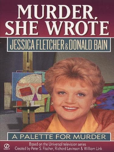 Cover of A palette for murder by Donald Bain
