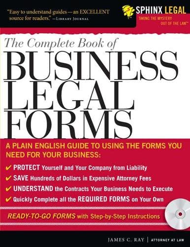 Cover of Most valuable business legal forms you'll ever need by Ray, James C
