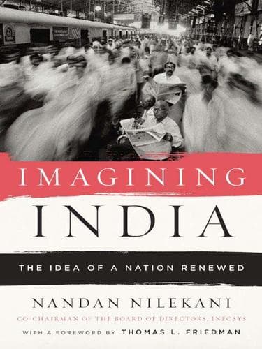 Cover of Imagining India by Nandan Nilekani