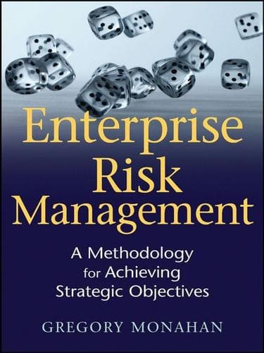 Cover of Enterprise risk management by Gregory Monahan