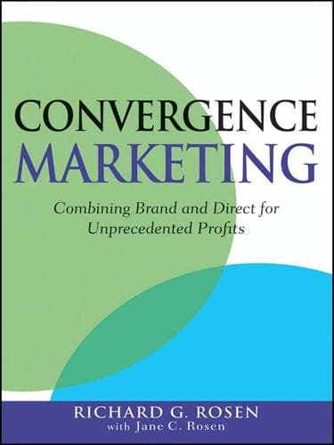 Cover of Convergence marketing by Richard G. Rosen