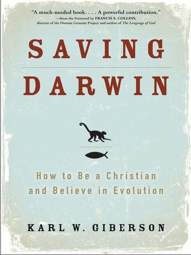 Cover of Saving Darwin by Karl Giberson