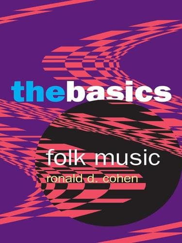Cover of Folk music by Ronald D. Cohen