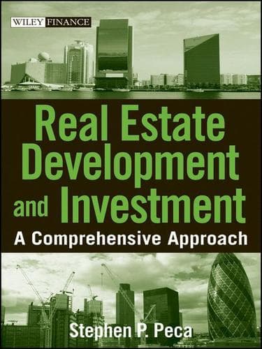 Cover of Real estate development and investment by Stephen P. Peca