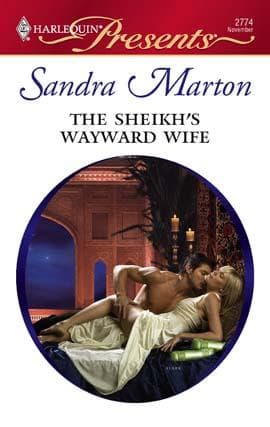 Cover of The Sheikh's Wayward Wife by Sandra Marton