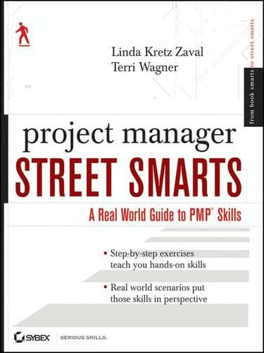 Cover of Project manager street smarts by Linda Kretz Zaval