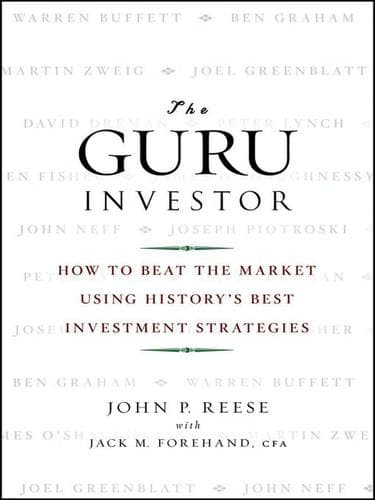 Cover of The guru investor by John Reese