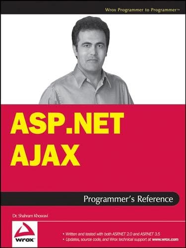 Cover of ASP.NET 2.0 and Ajax programmer's reference by Shahram Khosravi