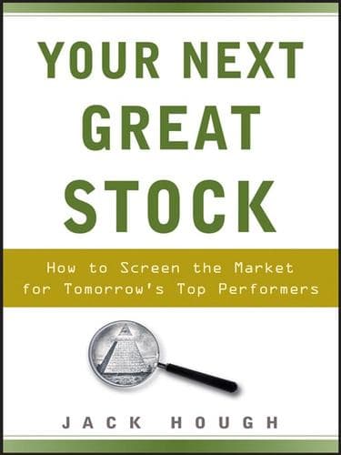 Cover of Your next great stock by Jack Hough