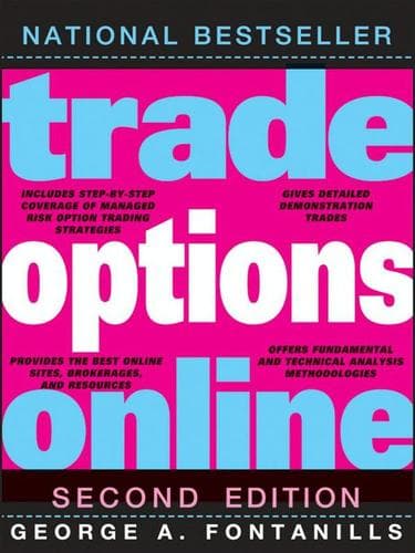 Cover of Trade options online by George Fontanills