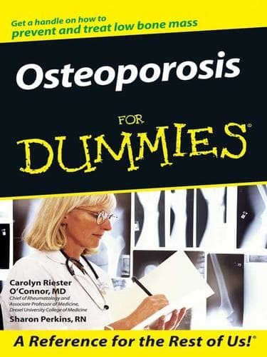 Cover of Osteoporosis for dummies by Carolyn R. O'Connor