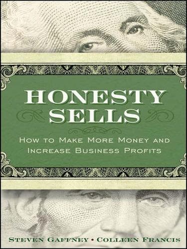 Cover of Honesty sells by Steven Gaffney