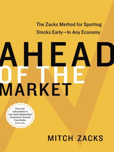 Cover of Ahead of the market by Mitchell Zacks