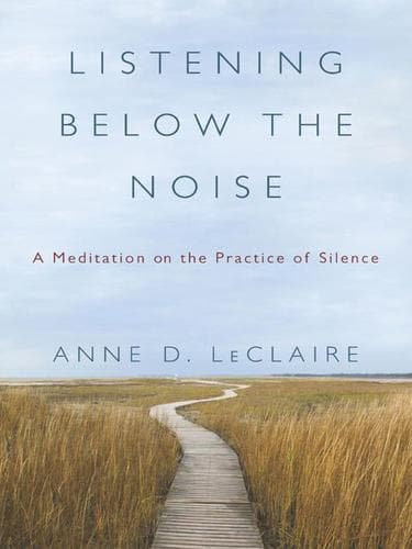Cover of Listening below the noise by Anne D. LeClaire