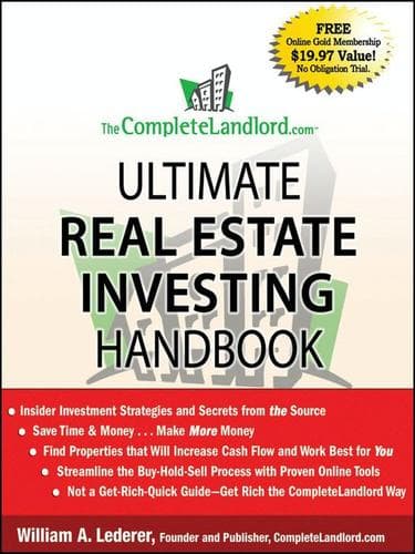 Cover of The complete Landlord.com ultimate real estate investing handbook by William A. Lederer