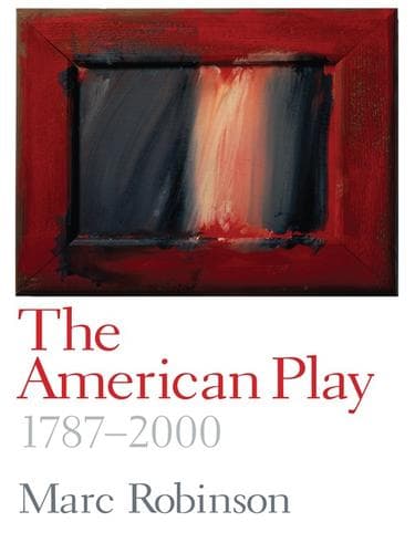 Cover of The American play by Robinson, Marc