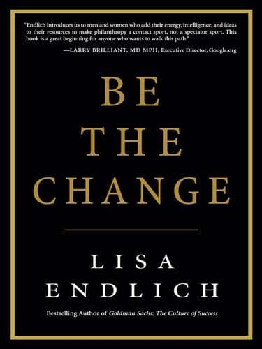 Cover of Be the change by Lisa Endlich