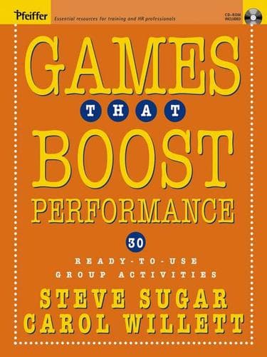 Cover of Games that boost performance by Steve Sugar