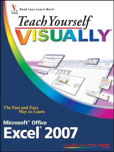 Cover of Teach yourself visually Excel 2007 by Nancy Muir