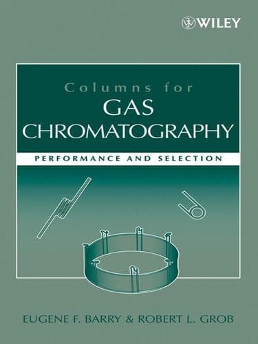 Cover of Columns for gas chromatography by Eugene F. Barry