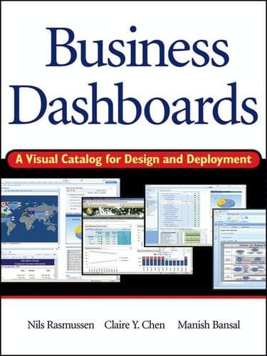 Cover of Business dashboards by Nils Rasmussen