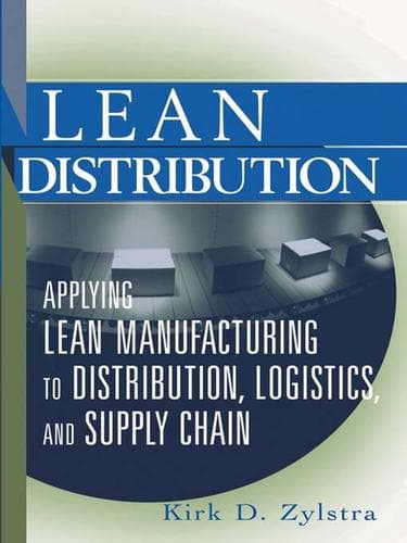 Cover of Lean distribution by Kirk D Zylstra