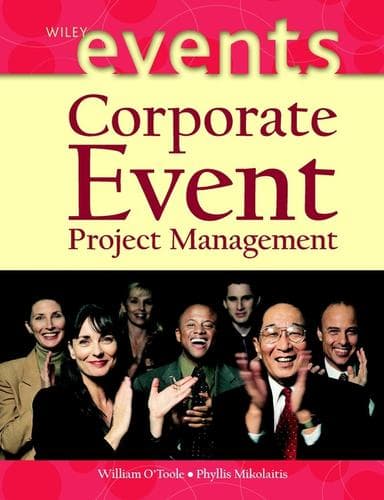 Cover of Corporate event project management by William O'Toole