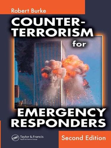 Cover of Counter-terrorism for emergency responders by Burke, Robert