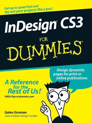 Cover of InDesign CS3 for dummies by Galen Gruman
