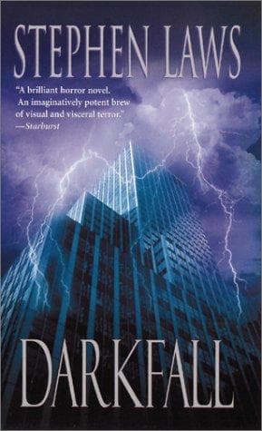Cover of Darkfall by Stephen Laws