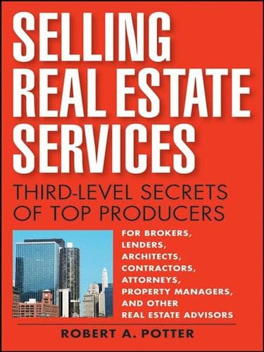 Cover of Selling real estate services by Robert A. Potter