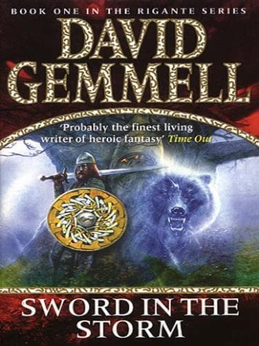 Cover of Sword in the Storm by David Gemmell