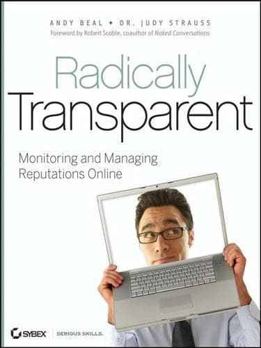 Cover of Radically transparent by Andy Beal