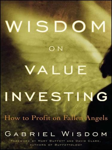 Cover of Wisdom on value investing by Gabriel Wisdom
