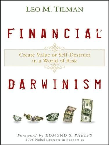 Cover of Financial Darwinism by Leo M. Tilman