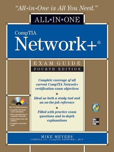 Cover of CompTIA network+ all-in-one exam guide by Mike Meyers