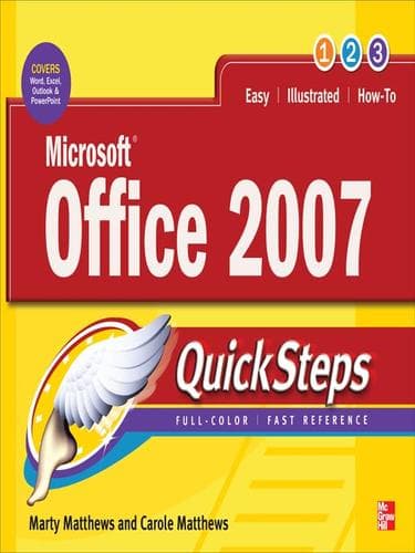 Cover of Microsoft Office 2007 quicksteps by Carole Boggs Matthews