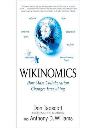 Cover of Wikinomics by Don Tapscott