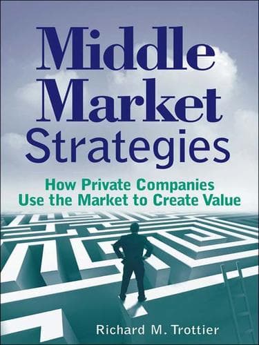 Cover of Middle market strategies by Richard M. Trottier